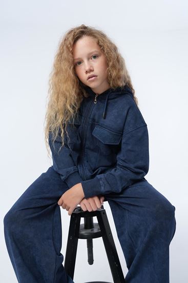 9-15 Yaş Royal Premium Kız Çocuk Takım-Gece Mavisi