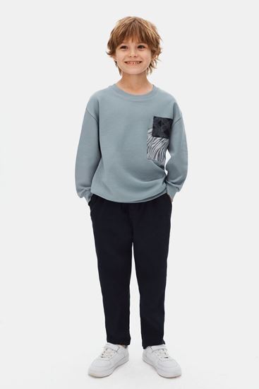 8-14 Yaş Depthsof Blue Erkek Çocuk Takım-Mavi