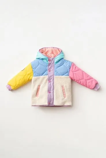 3-8 Yaş Lisanslı Haribo Unisex Tasarım Mont-Pembe