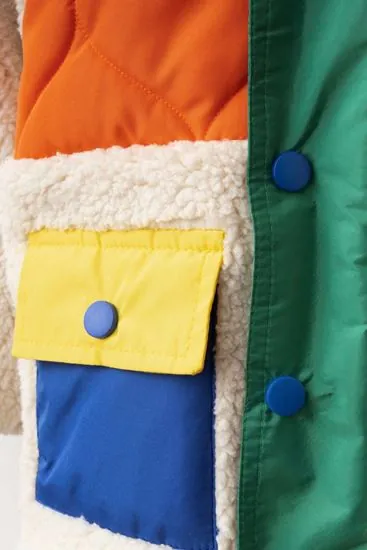 3-8 Yaş Lisanslı Haribo Unisex Tasarım Mont-Oranj