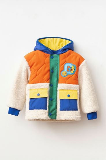 3-8 Yaş Lisanslı Haribo Unisex Tasarım Mont-Oranj