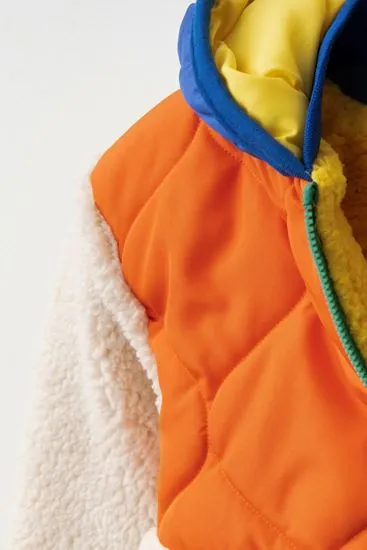 3-8 Yaş Lisanslı Haribo Unisex Tasarım Mont-Oranj