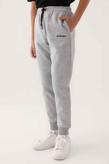 7-16 Yaş KAPPA Unısex Çocuk Eşofman Altı -Gri-