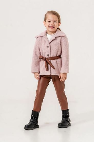 4-7 Yaş Nature Wınter Kız Çocuk 4'Lü Takım -Pembe-