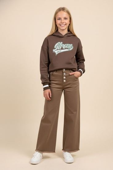 EFSANE CUMA 9-15 Yaş Star Magic Kız Çocuk Takım-Latte