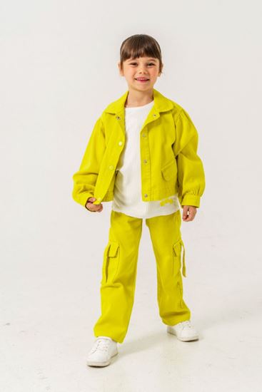 6-9 Yaş Sa Calobra Kız Çocuk 3'Lü Takım -Asit Yeşili