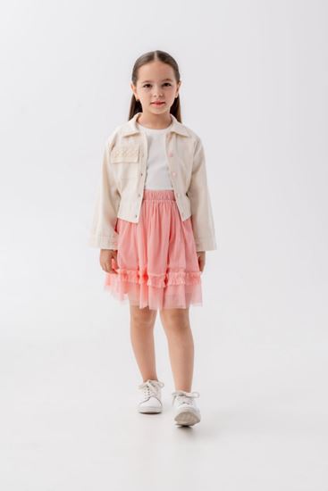 2-9 Yaş Fisto Cotto Kız Çocuk 3'Lü Takım -Pembe- 