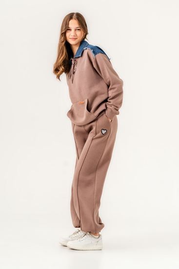 8-14 Yaş Joo Merbella Berlin Kız Çocuk Takım -Latte