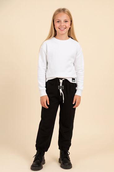 8-15 Yaş BİG SALE Mussness Kız Çocuk Takım -Ekru