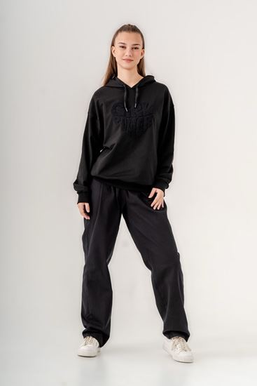 8-14 Yaş Mussness Carco Kız Çocuk Sweatshırt -Latte