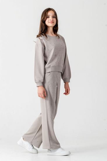 8-12 Yaş Magic New Premium Kız Çocuk Takım-Uzay Grisi