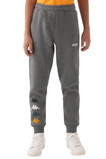 7-16 Yaş KAPPA Unısex Çocuk Eşofman Altı -Antrasit-