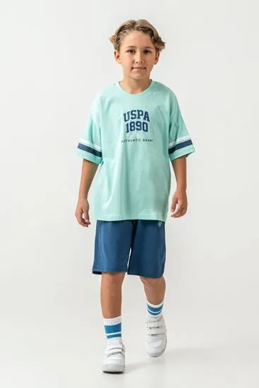 4-15 Yaş Lisanslı Us Polo Assn Erkek Çocuk Takım-Nil