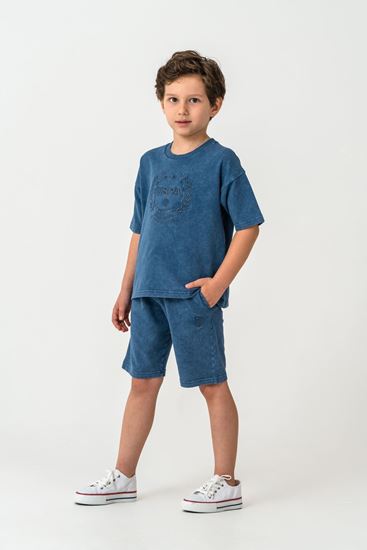 4-15 Yaş Lisanslı Us Polo Assn Erkek Çocuk Takım-İndigo