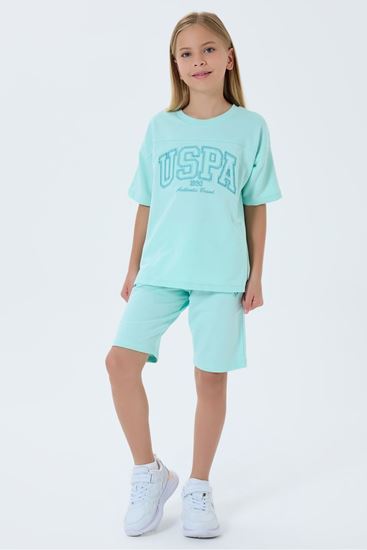 4-15 Yaş Lisanslı Us Polo Assn Kız Çocuk Takım-Nil