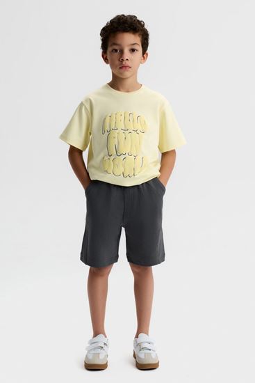 4-8 Yaş Hello Fun Erkek Çocuk Takım-Sarı