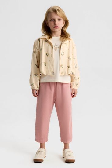 4-8 Yaş Bloom Rain Kız Çocuk 3'Lü Takım-Latte