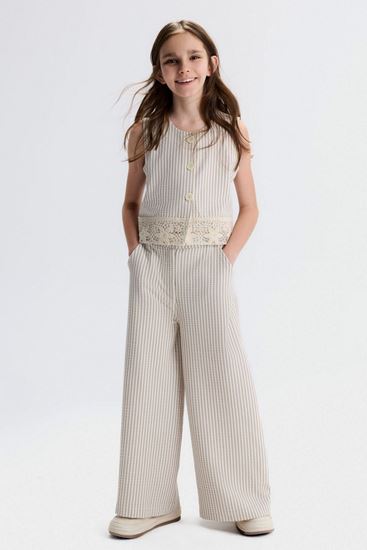 8-14 Yaş Candy Queen Kız Çocuk Takım-Latte