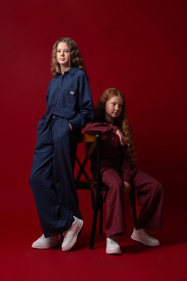 9-15 Yaş Premium Class Kız Çocuk Takım-Lacivert