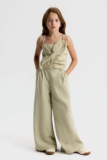 8-14 Yaş Azra Girl Kız Çocuk Takım-Yeşil