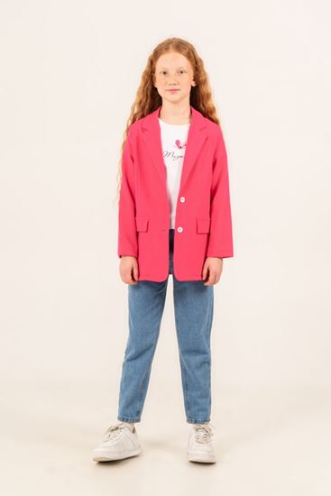 9-14 Yaş Magnolia Prime Kız Çocuk 3'Lü Takım-Fuşya