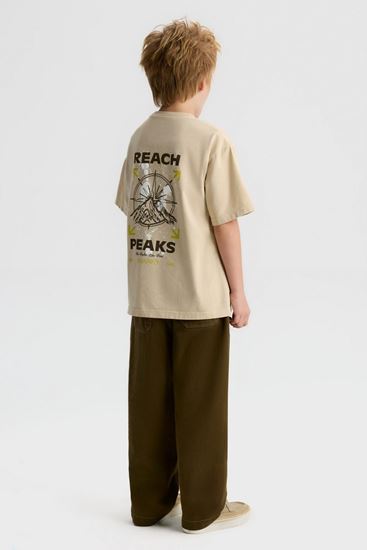 8-14 Yaş Peack Soldier Erkek Çocuk Takım-Latte