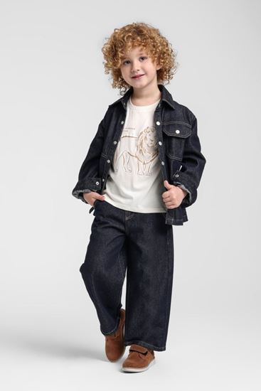 1-5 Yaş Leon Always Erkek Çocuk 3'Lü Takım-İndigo