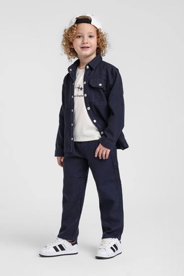 1-5 Yaş Ocean Legends Erkek Çocuk 3'Lü Takım-Lacivert