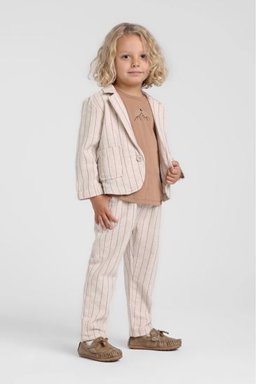 1-5 Yaş North Milano Erkek Çocuk 3'Lü Takım-Latte