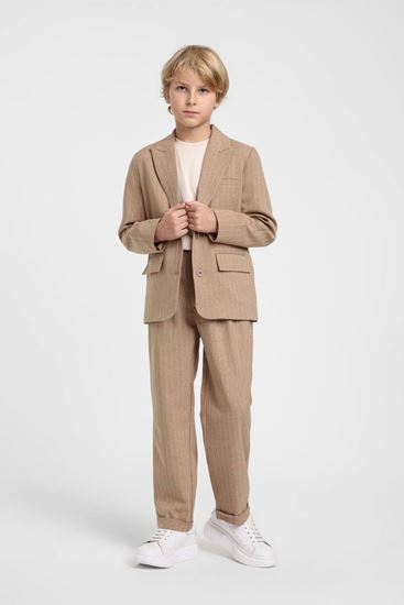 10-14 Yaş Cotto Exclusive Erkek Çocuk 3'Lü Takım-Camel