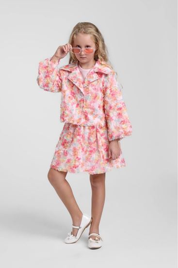 5-9 Yaş Colorce Love Kız Çocuk 3'Lü Takım-Pembe