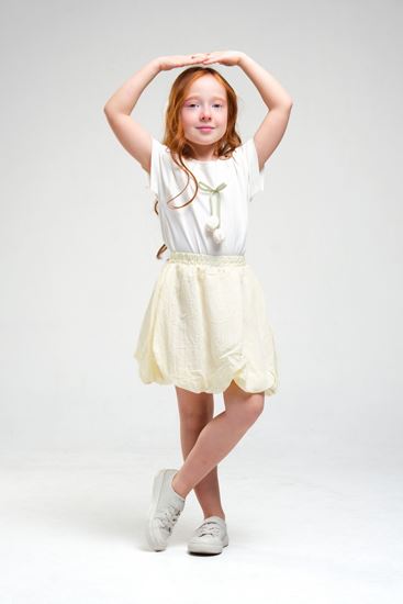 4-8 Yaş Daisy Lovelye Kız Çocuk Takım-Sarı