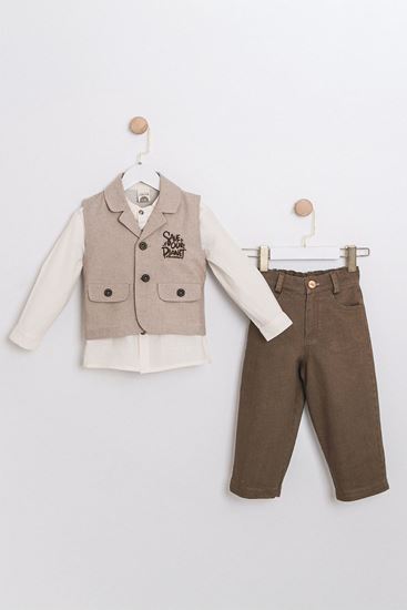 2-5 Yaş Antonıo Prime Erkek Çocuk 3'Lü Takım-Vizon