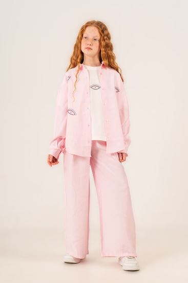 9-15 Yaş Regnum Prime Kız Çocuk 3'Lü Takım-Şeker Pembe