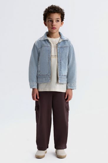 4-8 Yaş Calm Brave Erkek Çocuk 3'Lü Takım-Mavi