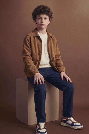 9-14 Yaş Boss Gentleman Erkek Çocuk 3'Lü Takım-Mocca