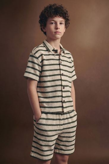 9-14 Yaş Milano Cool Erkek Çocuk Takım-Haki