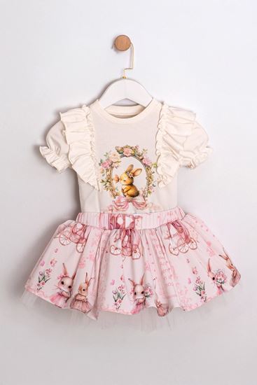 9-24 Aylık Mayaluna Kız Bebek Takım-Latte