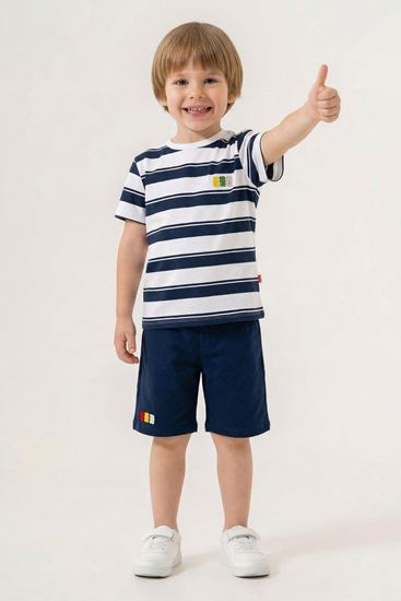 2-8 Yaş Lisanslı Haribo Erkek Çocuk Takım-Lacivert