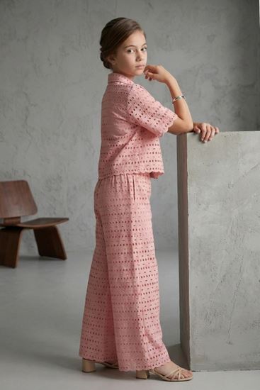 9-14 Yaş Lily Bell Kız Çocuk Takım-Pudra