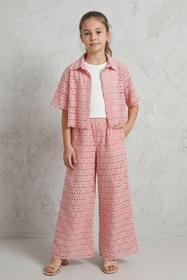 9-14 Yaş Lily Bell Kız Çocuk Takım-Pudra