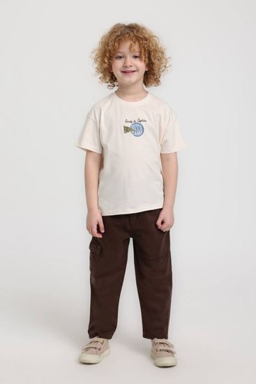 1-5 Yaş Sıerra Camp Erkek Çocuk Takım-Ekru