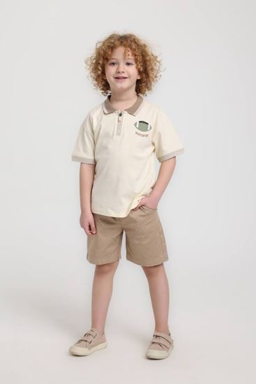 1-5 Yaş Liam Elite Erkek Çocuk Takım-Latte