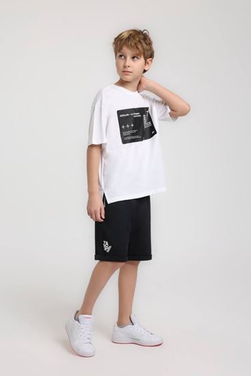 5-14 Yaş Zayn Vex Erkek Çocuk Takım-Siyah