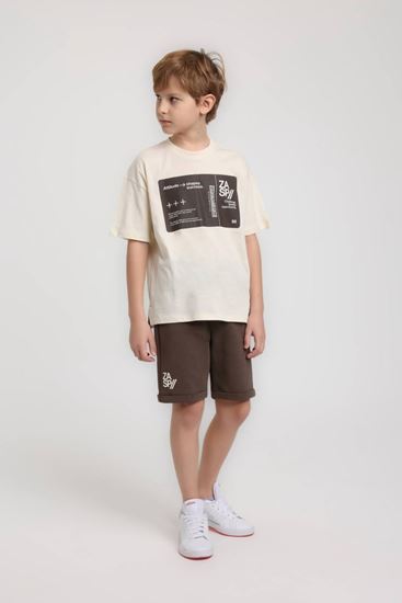 5-14 Yaş Zayn Vex Erkek Çocuk Takım-Kahverengi
