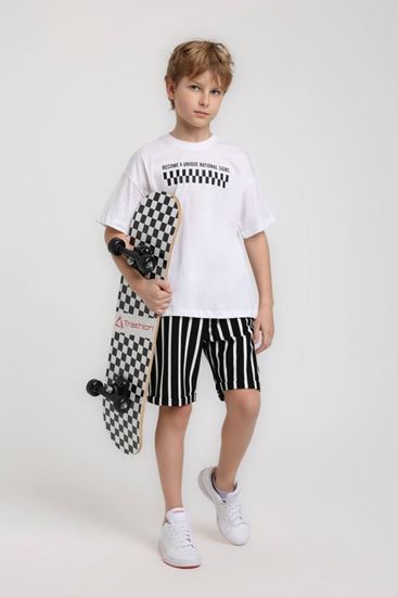 5-14 Yaş Drake Vargo Erkek Çocuk Takım-Ekru