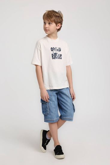 5-14 Yaş Titan Kairo Erkek Çocuk Takım-Ekru