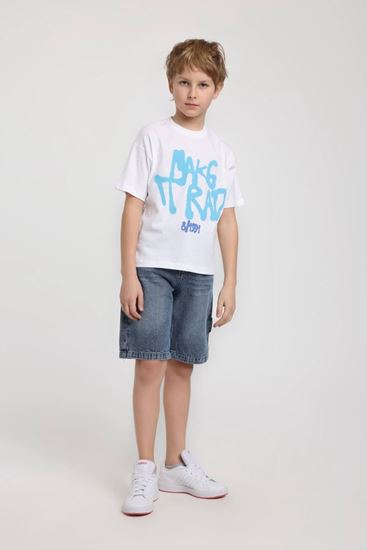 5-14 Yaş Flint Orven Erkek Çocuk Takım-Ekru