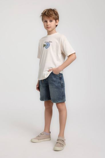 5-14 Yaş Lucius Doren Erkek Çocuk Takım-Ekru