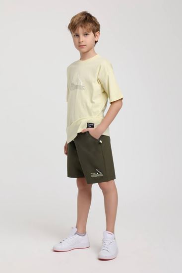 5-14 Yaş Bastian Drax Erkek Çocuk Takım-Haki